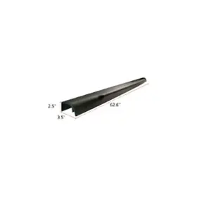 Mlx-she581-71mu-cl360a50 Karparts360 For Ford F-250/f-350 Super Duty 2007-2016 Tailgate Molding Rear Black