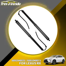 6891048081 Lexus 2x For Rx350 Rx450 2016-2022 Rear Tailgate Power Lift Supports Struts