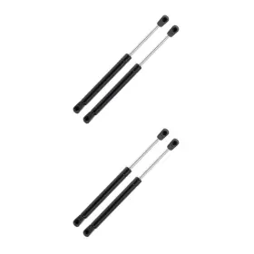 Vx-a001-218012 Lynhjc 4 Pieces - Trunk Lift Supports Rear Side Gas Charged Shock Strut Smooth Silve