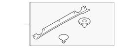 Mazda Tk49-62-76ye Genuine Lift-gate Seal
