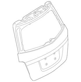 Mercedes-benz 204-740-04-00 Genuine Mercedes-benz Lift Gate