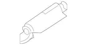 204-743-15-72-9051 Mercedes-benz Genuine Grab Handle
