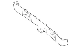 254-740-33-00-9051 Mercedes-benz Genuine Trim Pull Handle