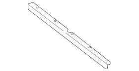 639-987-01-25 Mercedes-benz Genuine Lower Seal