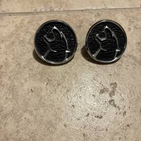 Mercury/ford 1810330 Gently Used/oem Pair Of 1983-96 Cougar Center Caps Clean