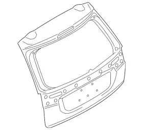5801b672 Mitsubishi Genuine Lift Gate