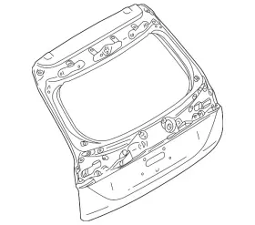 5801c677 Mitsubishi Genuine Lift Gate
