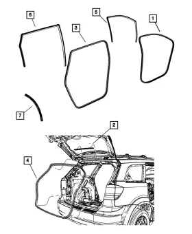 05076880aa Mopar Genuine Seal 5076880aa