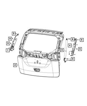 06512130aa Mopar Genuine Ball Stud