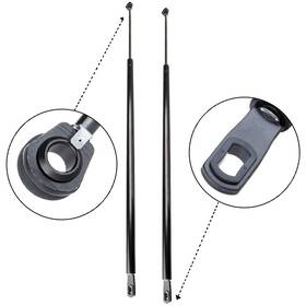 Motofactory 13543488 Rear 2 Pcs Hatch Lift Support For 82-1992 Chevrolet Camaro Pontiac Firebird 4900