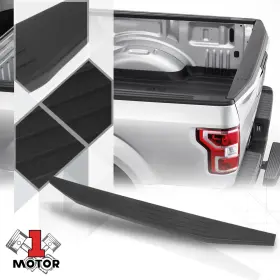 Mt1-7220yltz Motor-1 Black Oe Style Rear Top Tailgate Moulding Trim Cover Cap For 15-18 Ford F-150