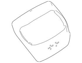 Nissan 90152-5sa1a Genuine Outer Panel