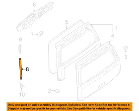 904507s40a Nissan Oem 04-09 Armada Qx56 Lift Gate Hardware-support Cylinder 904507s40a Nissan Oem 04-09 Armada Qx56 Lift Gate Hardware-support Cylinder
