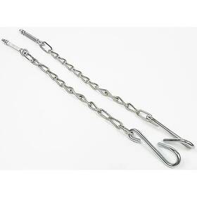 Oer 100678 1954-87 Chevrolet Gmc Stepside Pickup Tailgate Chains Zinc Plated