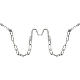 Oer Authorized 100659 1941-53 Chevrolet Gmc Stepside Pickup Tailgate Chains With Hardware Stainless