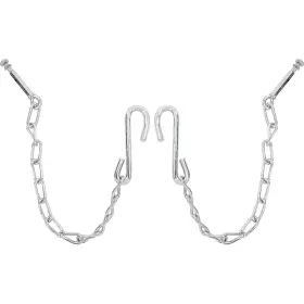 100665 Oer Authorized 1954-87 Chevrolet Gmc Stepside Pickup Tailgate Chain Set With Hardware Chrome