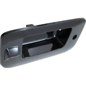 T76049 Oer Authorized 2007-13 Chevrolet Gmc Truck Tail Gate Handle Bezel Black Smooth With Key