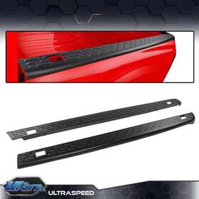 Pit66 Ul54117 6ft6 Inch Bed Rail Caps Side Cover Protector Molding Fit For 2007-2013 Silverado 1500