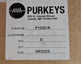 P1020-k Purkeys Liftgate Charging Assembly