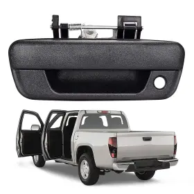 Rdus0-4127 Rdbs Tailgate Door Handle Latch With Keyhole Replacement For 2004-2012 Chevro