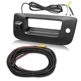 Svrd-0713 Red Wolf Tailgate Handle Reverse Backup Camera Fit For 2007-2014 Chevrolet Si
