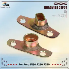 Rvd391204d Roadvibe-depot Pickup 2pcs Lh Rh Tailgate Bed Hinge Roller Pair Metal For Ford F150 F250 F350