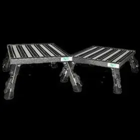 A-10c-g Safety Step A 10c G A10cg Gray 15 X 19 Large Folding Adjustable Height