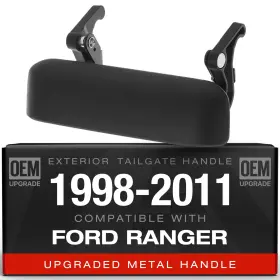 T1a-1l5z9943400aaa T1a Tailgate Handle For 1998-2011 Ford Ranger - Textured Black Oem Replacement