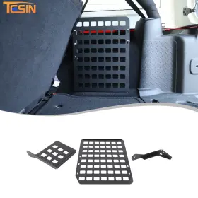 Tesin23129z16 Tesin Rear Trunk Cargo Rack Basket For Jeep Wrangler Jk 07-17 Right Side Accessories