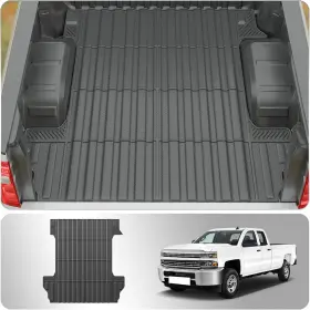 Thinzyou 750250666418 Truck Bed Mat Compatible With 2019-2024 2025 Chevrolet Silverado Gmc