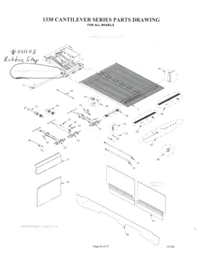 011103 Tommy Gate Lift Rubber Pads For Bridge Plates 011103 Tommy Gate Lift Rubber Pads For Bridge Plates