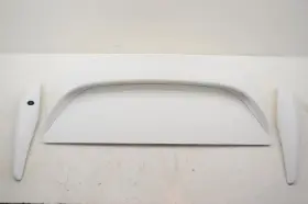 170-58293a Toyota 1991-1995 Mr2 White Rear Trunk Lid With Trim