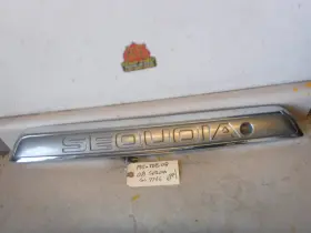 195.to1s08 Toyota 08-17 Sequoia Oem Liftgate License Plate Tailgate Trim Chrome