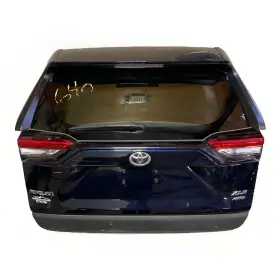 67005-0r290 Toyota 2019-2024 Rav 4 Manual Tail Gate Liftgate Assembly Blue 8x8