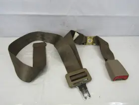 73300-35010 Toyota 1998-2002 4runner Center Rear Seat Lap Belt Brown Oem