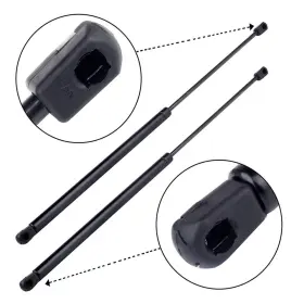 10059603 Usdealsparts Rear Window Glass Lift Supports For 2002-2006 Jeep Wrangler W / Hardtop 25 1/4 Inch