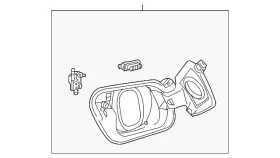 11a-809-857-e Volkswagen Genuine Compartment Box