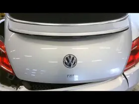 170-60839b Volkswagen Silver Trunk/hatch/tailgate Spoiler Convertible Fits 13 14 15 16 17 18 19 Beetle