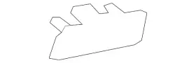 5n0-827-566-ad Volkswagen Genuine Lift-gate Pull Handle