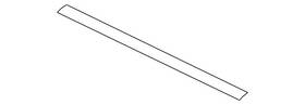 Volvo 31662715 Genuine Lift-gate Seal