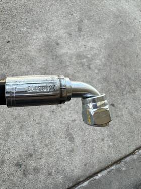 Waltco 75083113 Wdv Liftgate Hydraulic Hose For Gen1 Fir The Pump