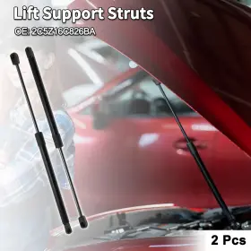 2c5z16c826ba X Autohaux Front Hood Lift Supports Struts For Lincoln Aviator 2003-2005 Sport Utility