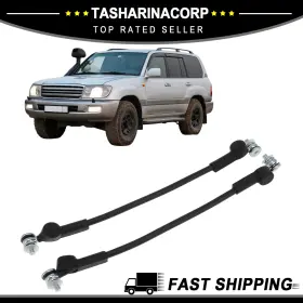 6570660021 X Autohaux 38562/6570660021 Tailgate Support Cables For Toyota Land Cruiser Lexus Lx470