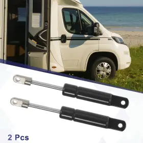 22.5ibs X Autohaux 634149329809 2pcs 4 Inch 22.5ibs/100n Black Lift Supports Struts Shocks Gas Spring Universal