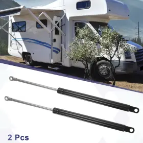 401n X Autohaux 634149330898 2pcs 15 Inch 90ib/401n Black Lift Supports Struts Shocks Gas Spring Universal
