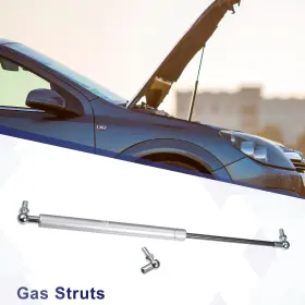 500n X Autohaux 637516474348 1set 16inch 112lb/500n Silver Tone Lift Support Gas Struts With Ball Stud For Rv