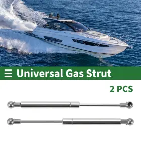 X Autohaux 656417020539 2 Pcs 10inch/254mm 20lb/90n/9kg Ball Joint Lift Support Struts Gas Springs
