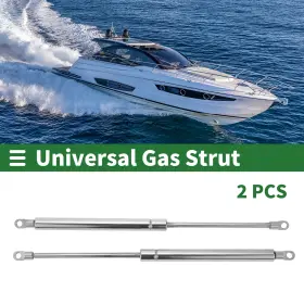 355n X Autohaux 656417020829 2 Pcs 15inch/380mm 80lb/355n Metal End Fitting Lift Support Struts Gas Springs