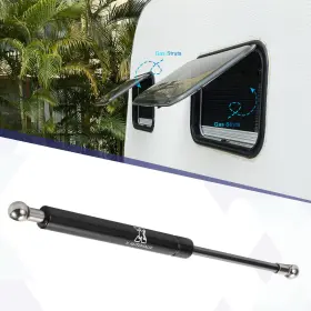 200n X Autohaux 670279600760 1 Pc 12inch 44lbs/200n Black Lift Supports Struts Shocks Gas Spring For Rv Car