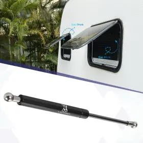 100n X Autohaux 670279600777 1 Pc 12inch 22lbs/100n Black Lift Supports Struts Shocks Gas Spring For Rv Car